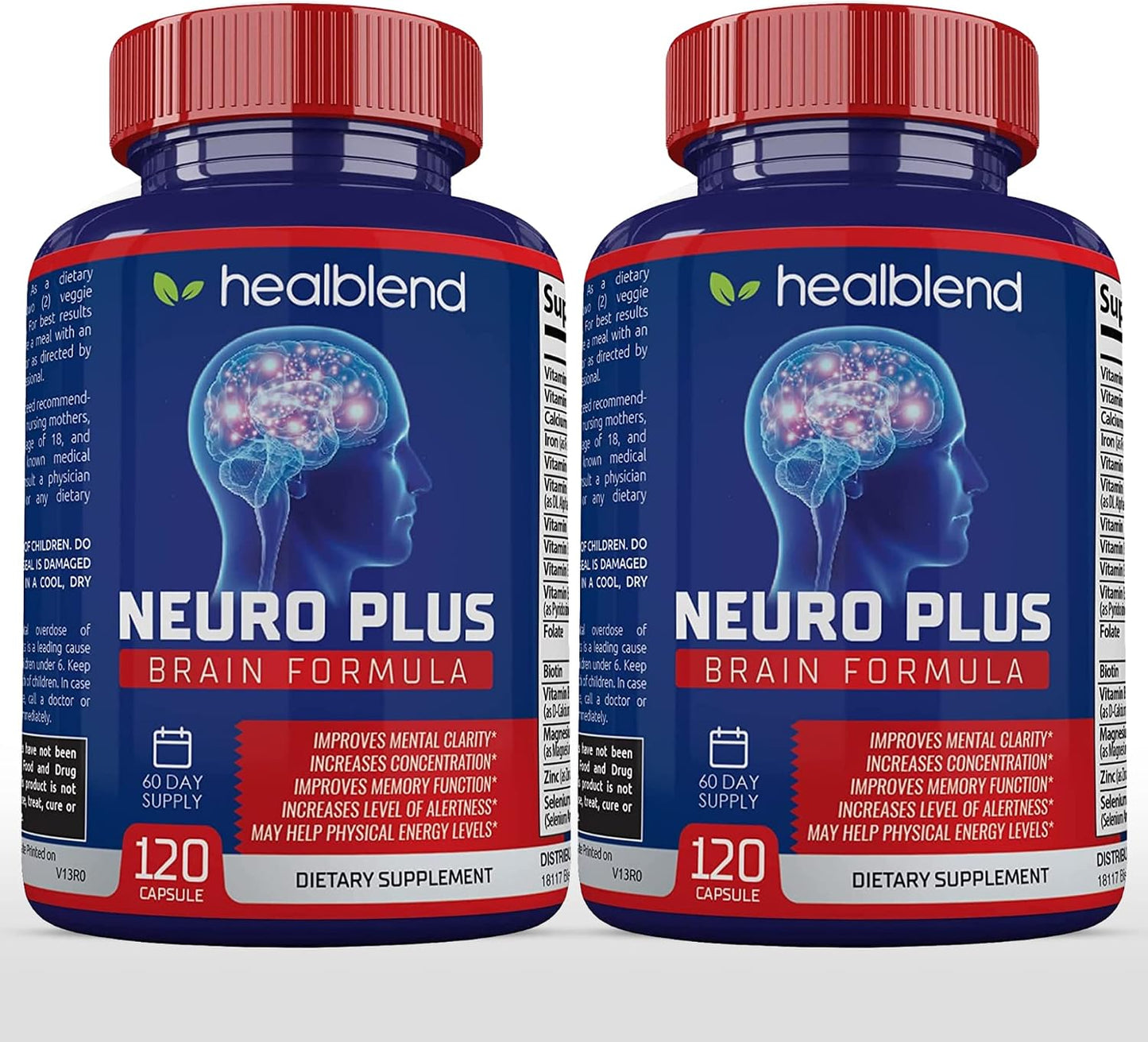 Neuro Plus Brain & Focus Formula – Nootropic Brain Booster, 120 Capsules - görsel 10