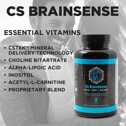 BrainSense Mood Stabiliser & Brain Supplement