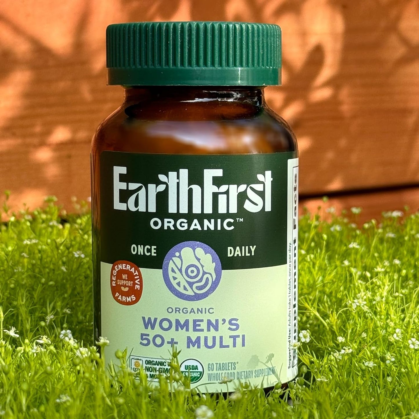EarthFirst Organic Once Daily Multivitamin for Women 50+ - 60 Tablets - görsel 8