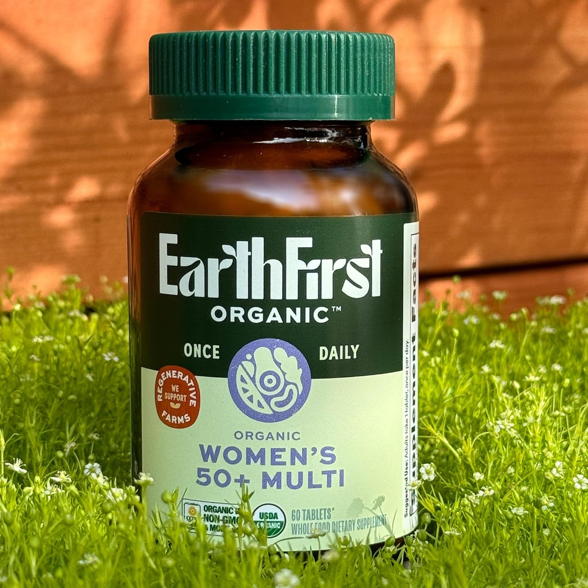 EarthFirst Organic Once Daily Multivitamin for Women 50+ - 60 Tablets - görsel 8