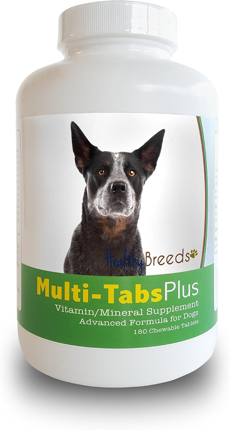 Healthy Breeds Australian Cattle Dog Multi-Tabs Plus Chewable Tablets 180 Count - görsel 1