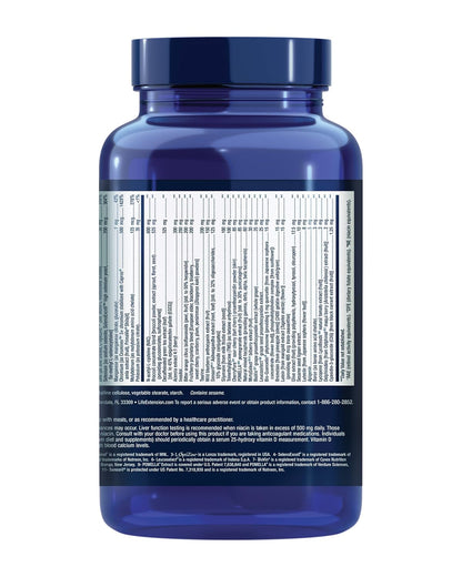 Life Extension Mix™ Capsules Without Copper – High Potency Advanced Vitamin, Mineral, Fruit & Vegetable Formula