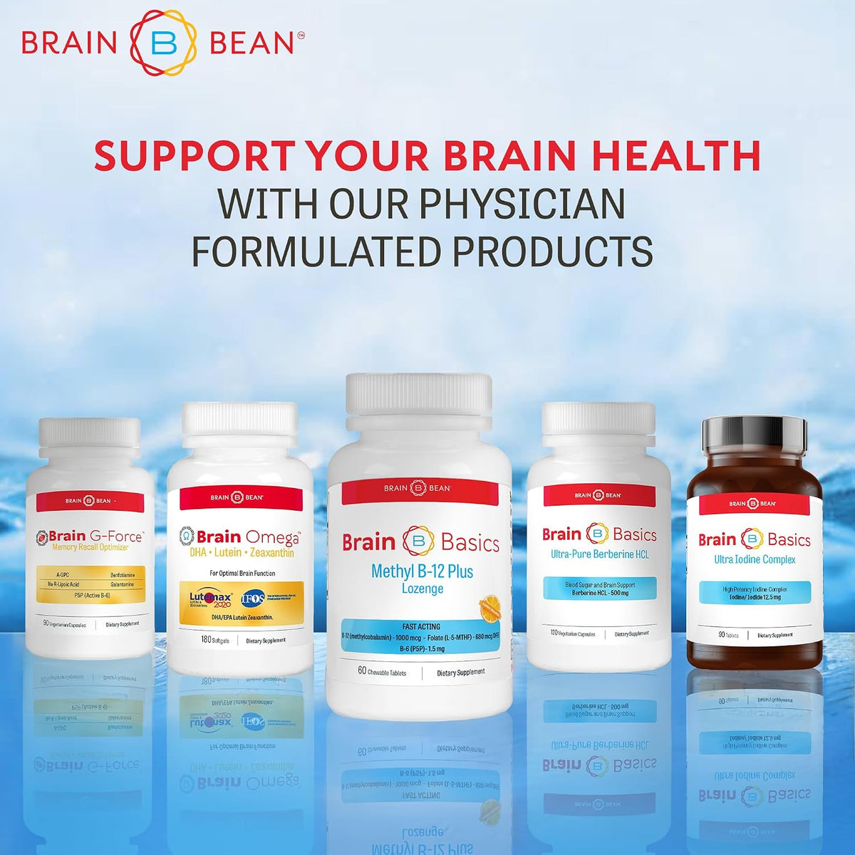 Brain Bean Extra Strength Methyl B12 & Methyl Folate – 60 Chewable Tablets, Orange Citrus - görsel 7