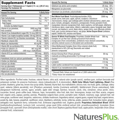 NaturesPlus Source of Life RED Liquid Multivitamin – 887 ml