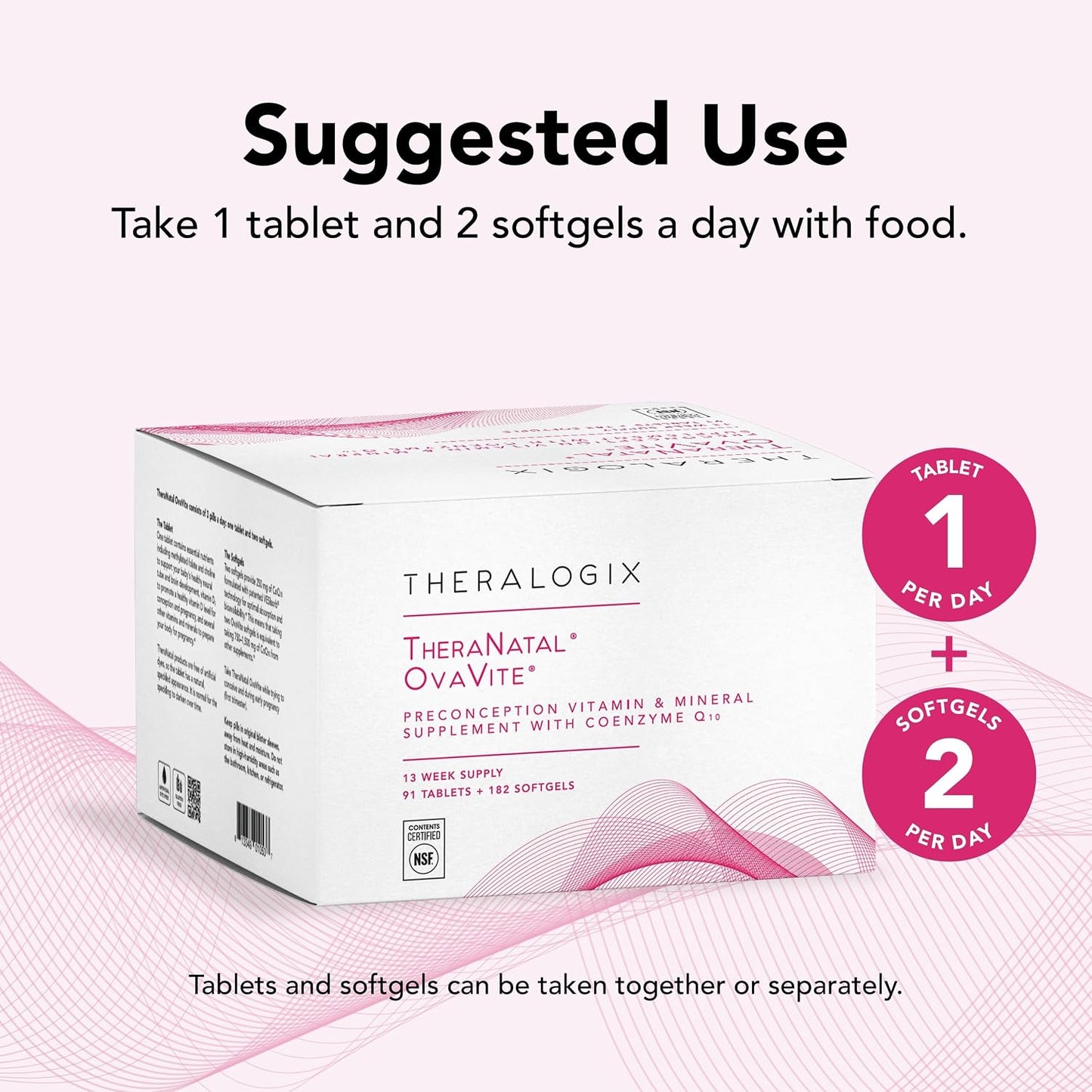Theralogix TheraNatal OvaVite Preconception Vitamins with CoQ10 - görsel 4