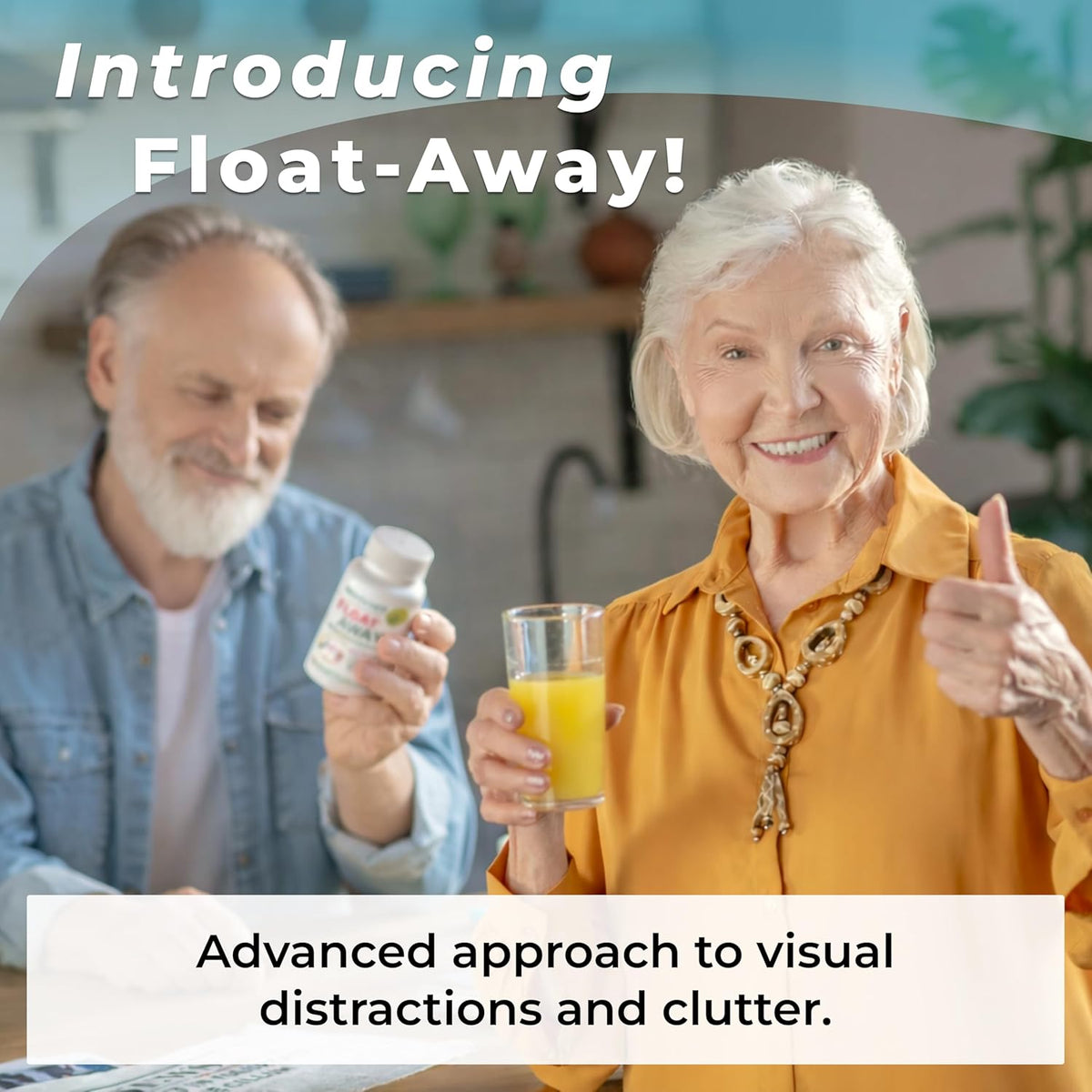 Kuratonics Float-Away: Eye Clarity Supplement with Enzymes & Nutrients (120 Tablets) - görsel 3