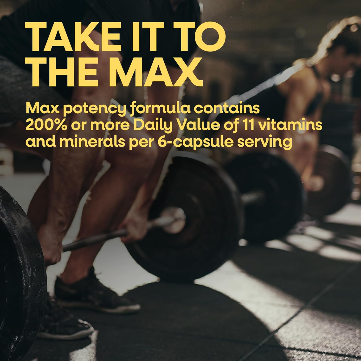 Nature's Way Alive! Max6 Potency Adult Complete Multivitamin with No Iron Added, Antioxidant Vitamins A, C, E, B-Vitamins Including Methylated B12 & Folate, Energy Metabolism Support, 90 Capsules - görsel 2