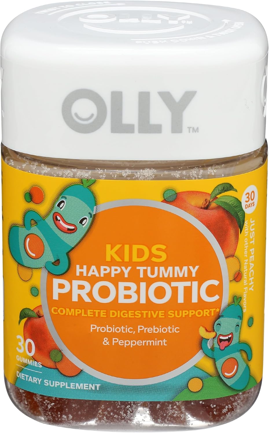 OLLY Kids Multivitamin + Probiotic Gummy, Vitamins A, C, D, E, B, Zinc, Probiotics, Chewable Supplement, Berry Flavour, 70 Count (3 Pack) - görsel 7