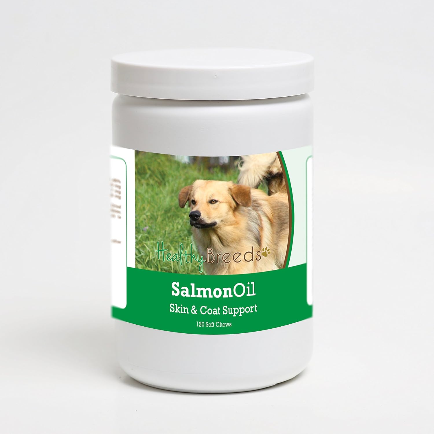 Healthy Breeds Chinook Salmon Oil Soft Chews 120 Count - görsel 1