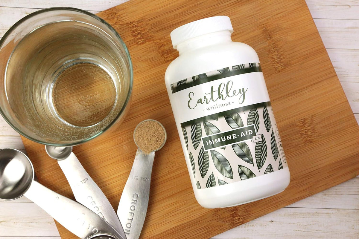 Earthley Wellness Immune-Aid Natural Vitamin C Powder - görsel 3