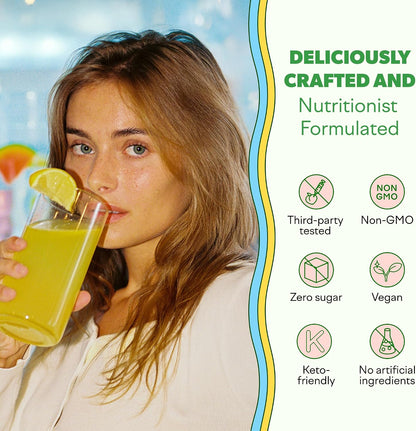 Feel Goods Immunity Icon – Vitamin C Immune Support Powder Drink Mix
