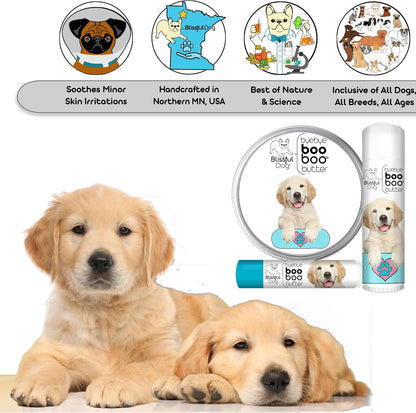 The Blissful Dog 4 oz (113 g) TIN Golden Retriever Booboo Butter
