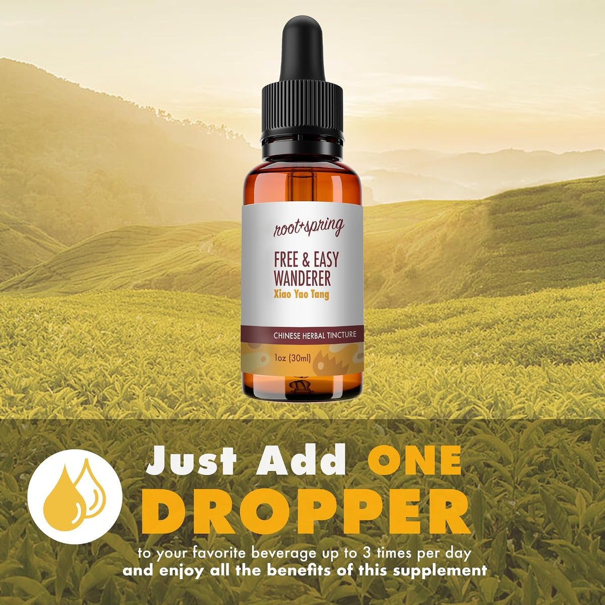 Free & Easy Wanderer (Xiao Yao Tang) Herbal Tincture - Liquid Extract - 1 oz - görsel 3