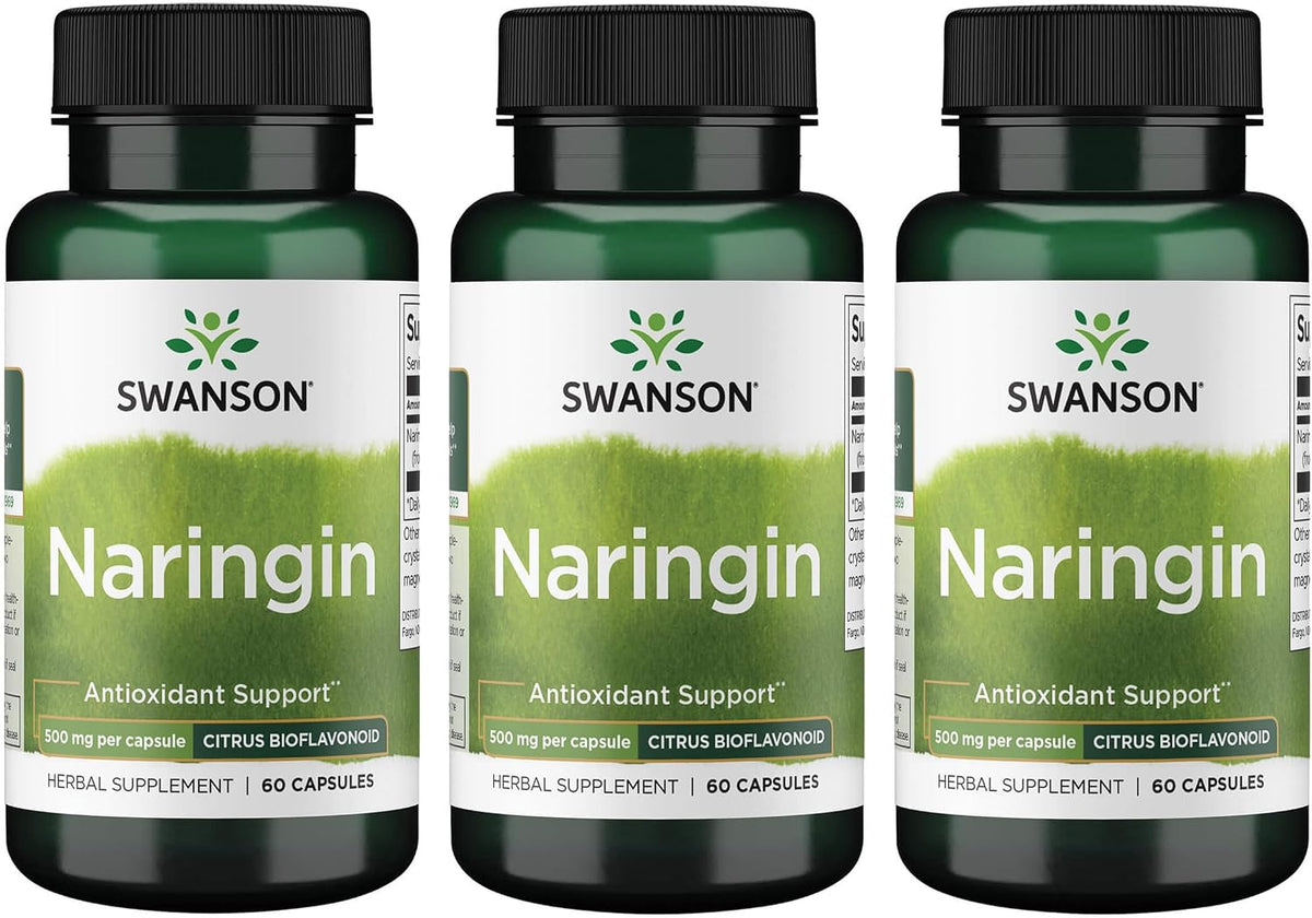 Swanson Naringin Citrus Bioflavonoid 500 mg, 60 Capsules - görsel 9