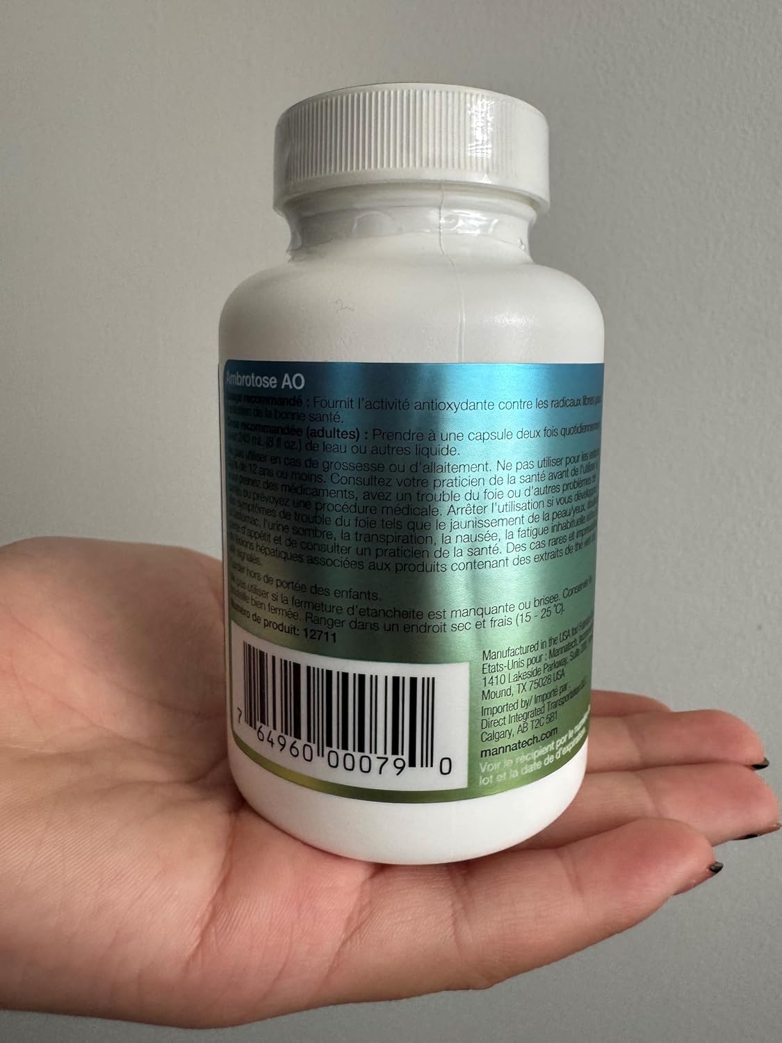 Mannatech Ambrotose AO - 60 Capsules - görsel 7