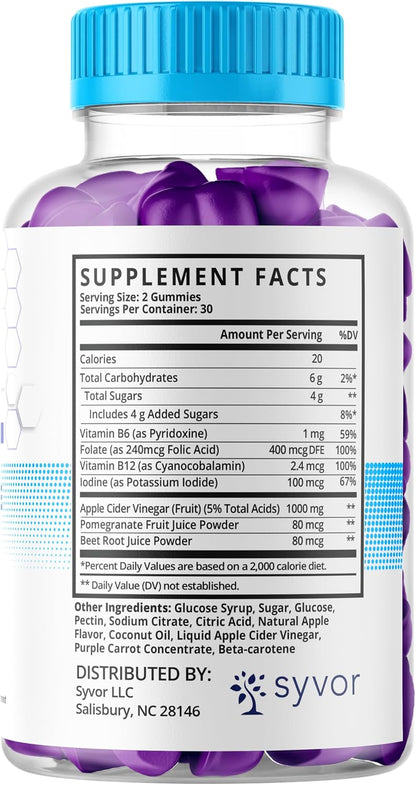 Vigour XL Gummies - Maximum Strength 1000 mg Multivitamin Supplement, 3-Pack (180 Gummies)