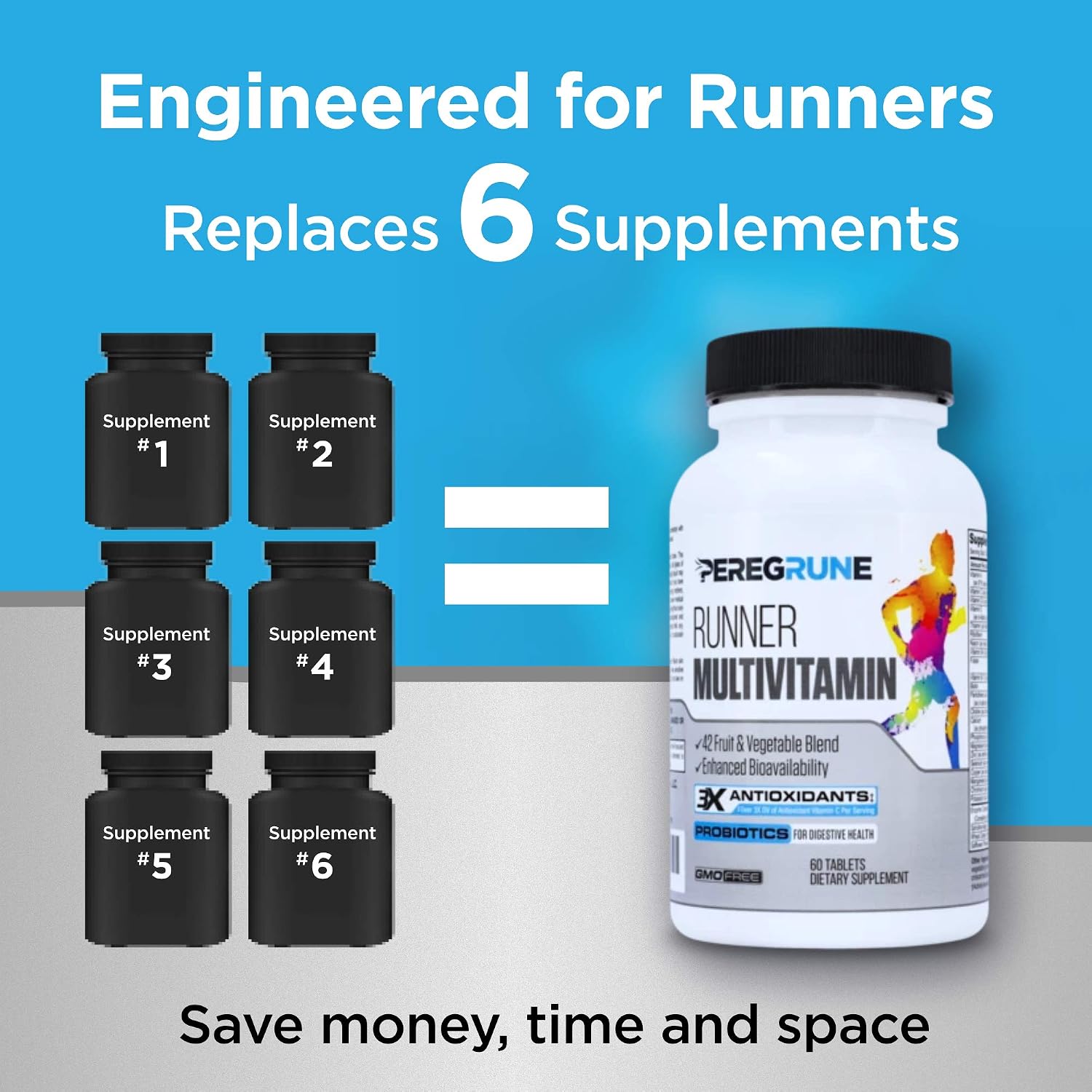 PEREGRUNE Runner Multivitamin & Omega-3 Bundle - görsel 3