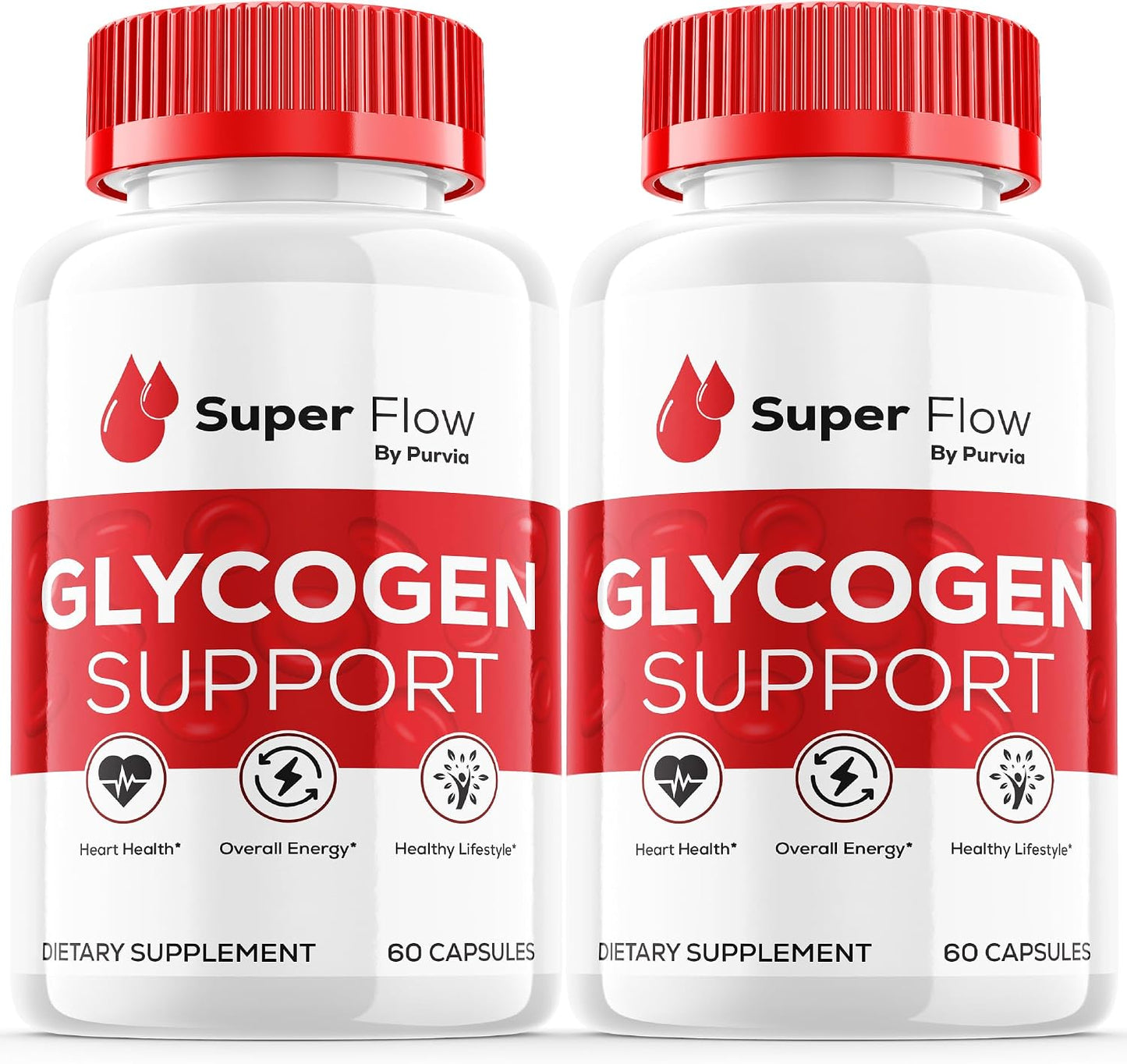 Super Flow Glycogen Optimiser – Maximum Strength Food Supplement for Overall Wellness Support (120 Capsules) - görsel 1