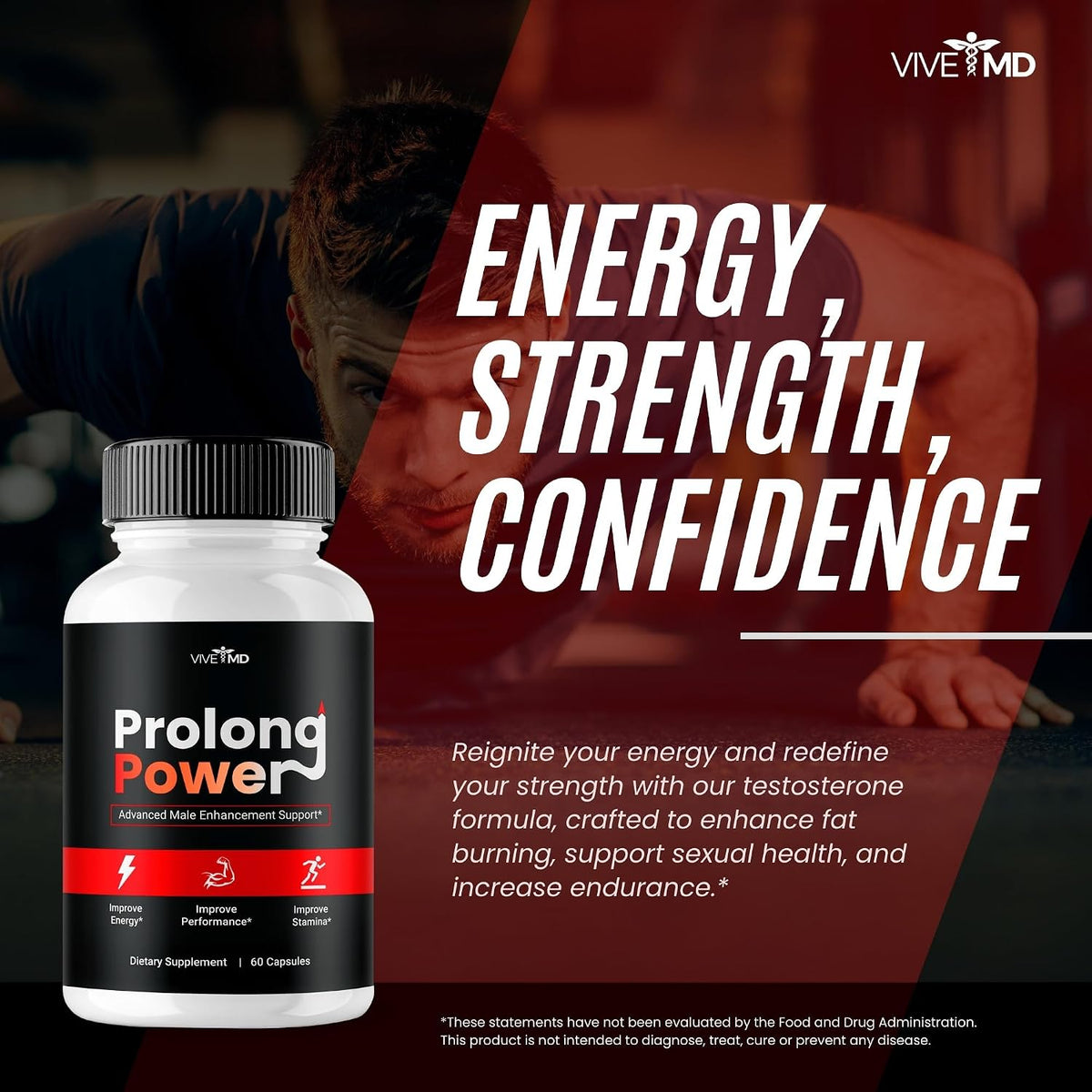 Prolong Power Pills – All-Natural Multivitamin & Mineral Supplement (60 Capsules) - görsel 5