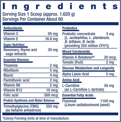 Life Extension Dog Mix - Complete Multivitamin for Dogs with Probiotics and L-Carnitine