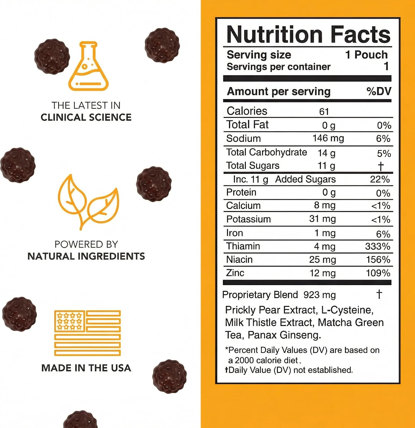 Toast! Before You Drink Gummies - Alcohol & Liver Support Food Supplement - Cherry - 10 Pack - görsel 6