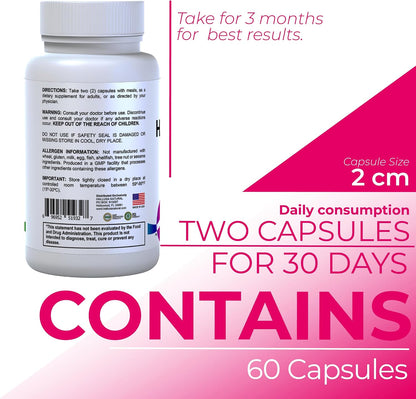 HallMultiWomen – Multivitamin for Women with Biotin, Zinc, Magnesium & B-Complex | 60 Capsules