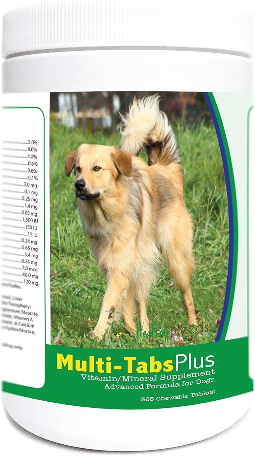 Healthy Breeds Chinook Multi-Tabs Plus Chewable Tablets 365 Count - görsel 1