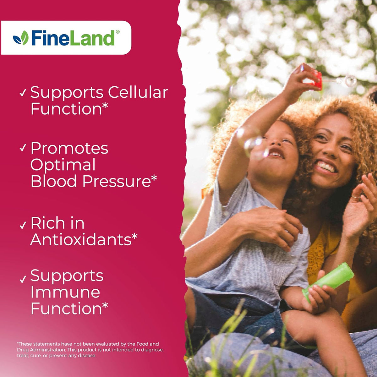 FineLand Pomegranate Extract 20:1 - 40% Ellagic Acid - Antioxidant Supplement - 120 Vegan Capsules - görsel 4