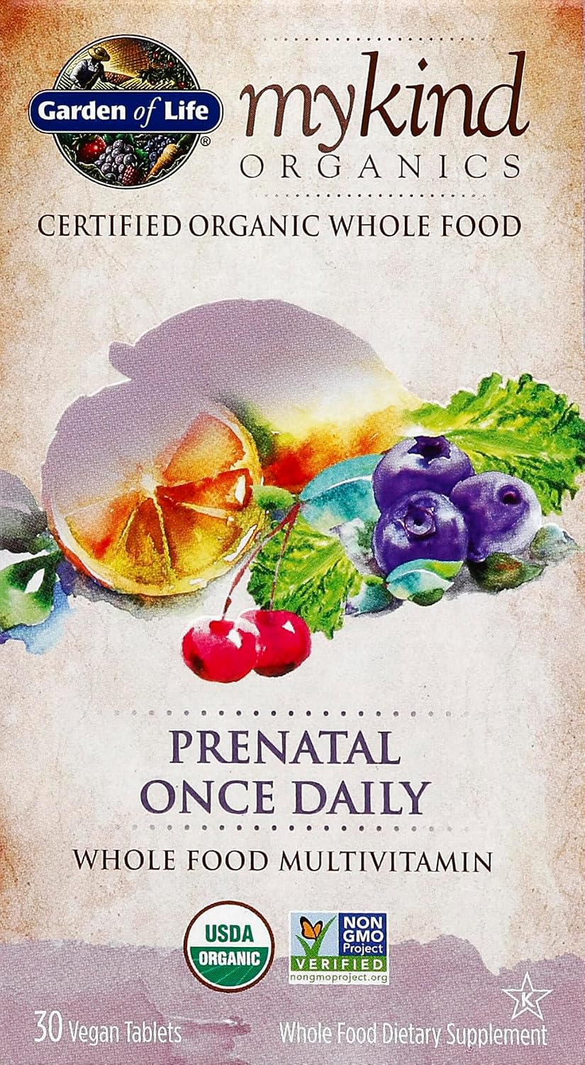 Garden of Life My Kind Organics Prenatal, 30 Tablets - görsel 1