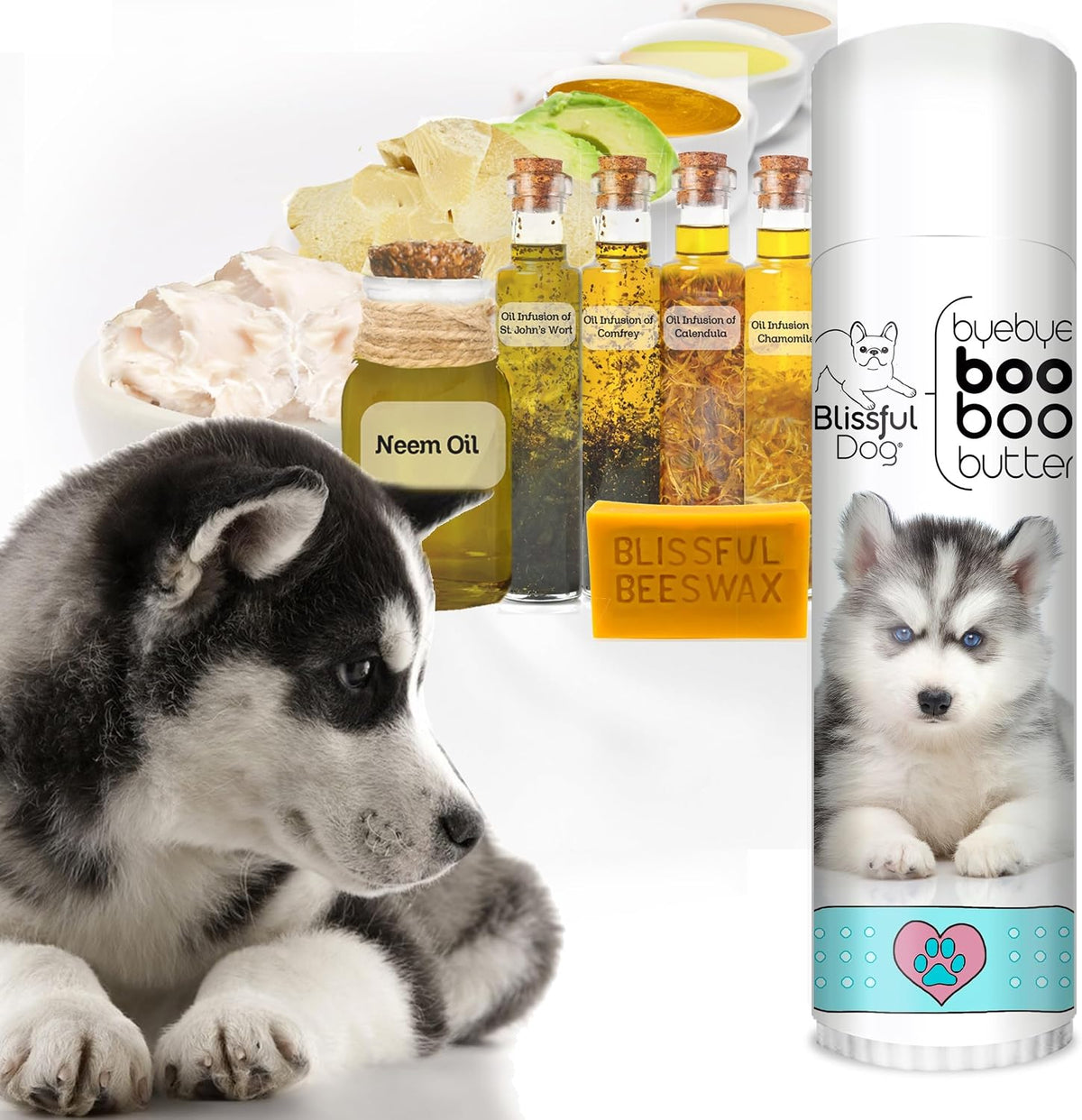 The Blissful Dog Husky Booboo Butter - 14 g Tube - görsel 2