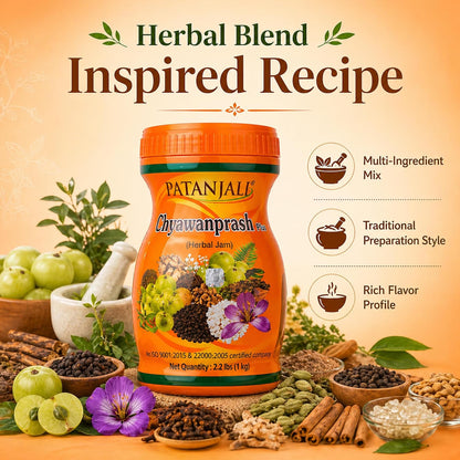 Patanjali Chyawanprash Herbal Jam Plus 1kg