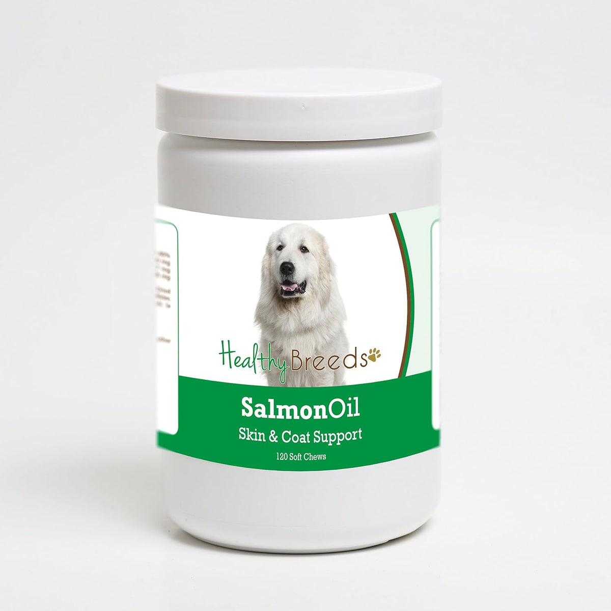 Healthy Breeds Great Pyrenees Salmon Oil Soft Chews 120 Count - görsel 1