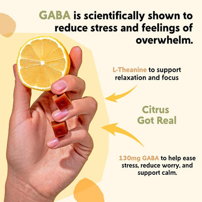 PYM Citrus Mood Chews Support for Stress, Worry and Overwhelm, 120 Count