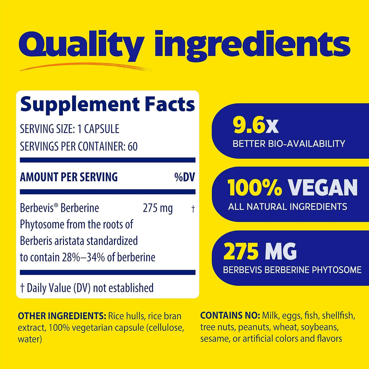 Enzymedica Berberine Phytosome - High Absorption Supplement, 60 Capsules - görsel 2