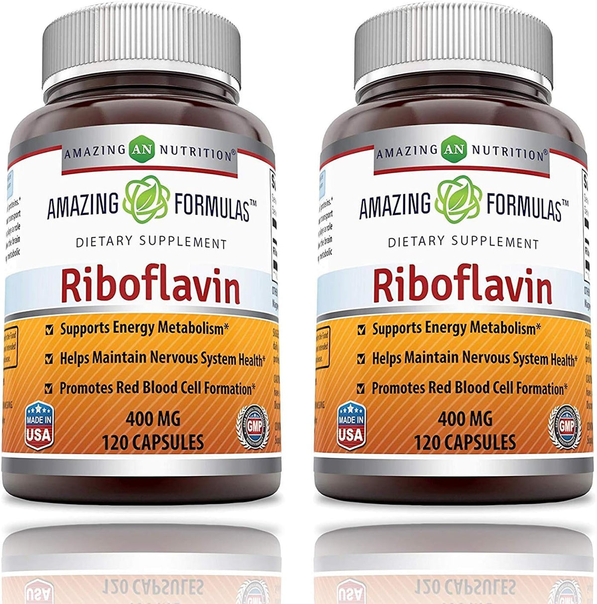 Amazing Formulae Riboflavin 400mg, 120 Capsules - görsel 7