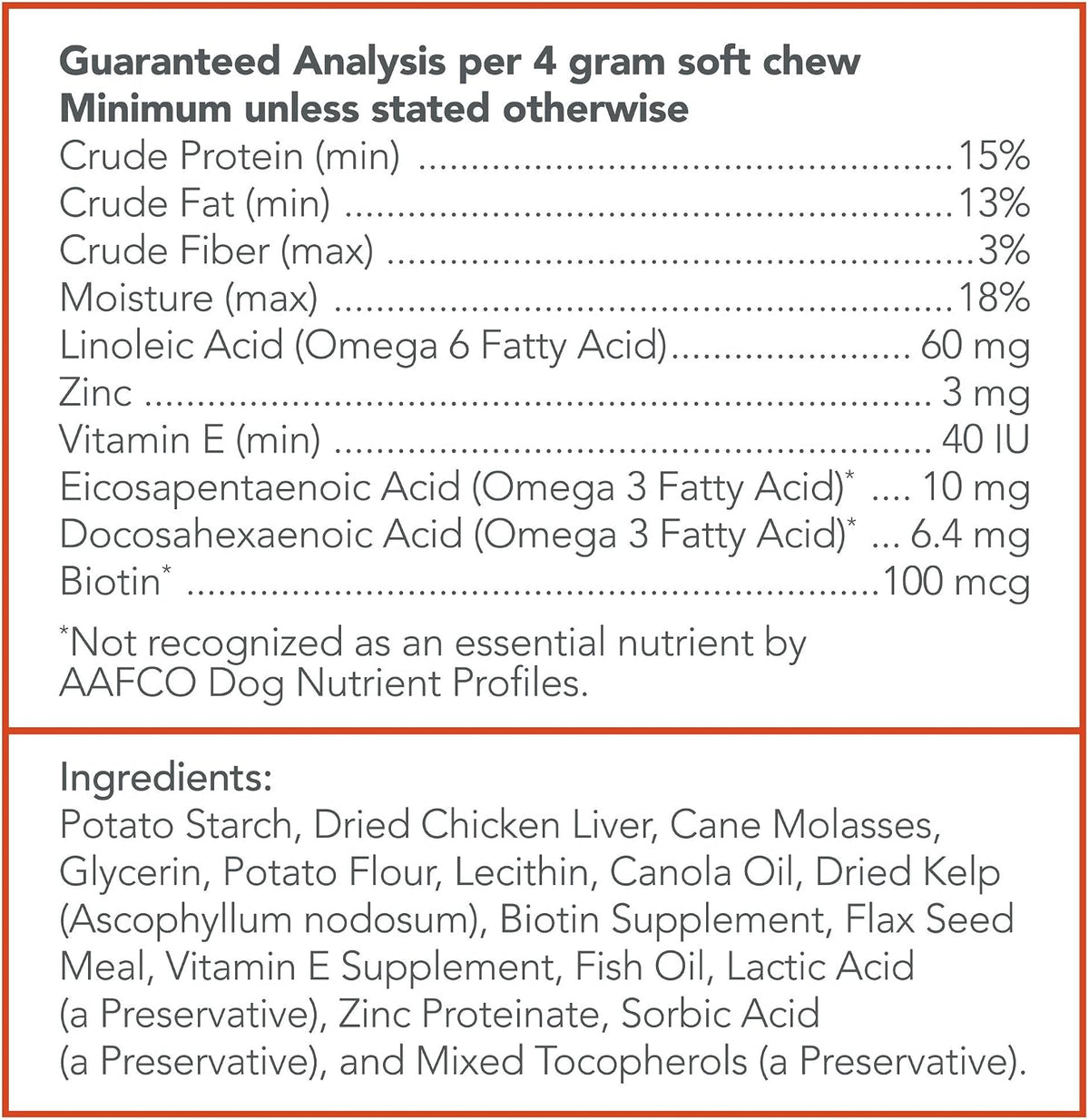 Vet's Best Skin & Coat Dog Supplements - 30 Soft Chews - görsel 2
