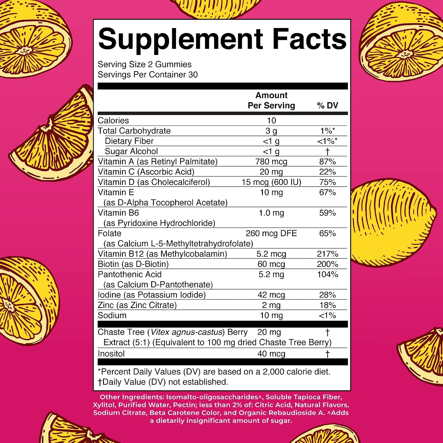 MaryRuth's Multivitamin for Women 40+ | Sugar Free | Vegan | Daily Vitamins with Chasteberry | Hair, Skin and Nail Gummies | 60 Count - görsel 2