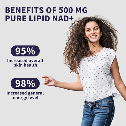 Women's NAD Liquid Supplement, Pure 500mg Liposomal NAD – Cell Regeneration, Energy & Metabolism support, Vegan, Sugar Free, Additives Free (3 Packs)