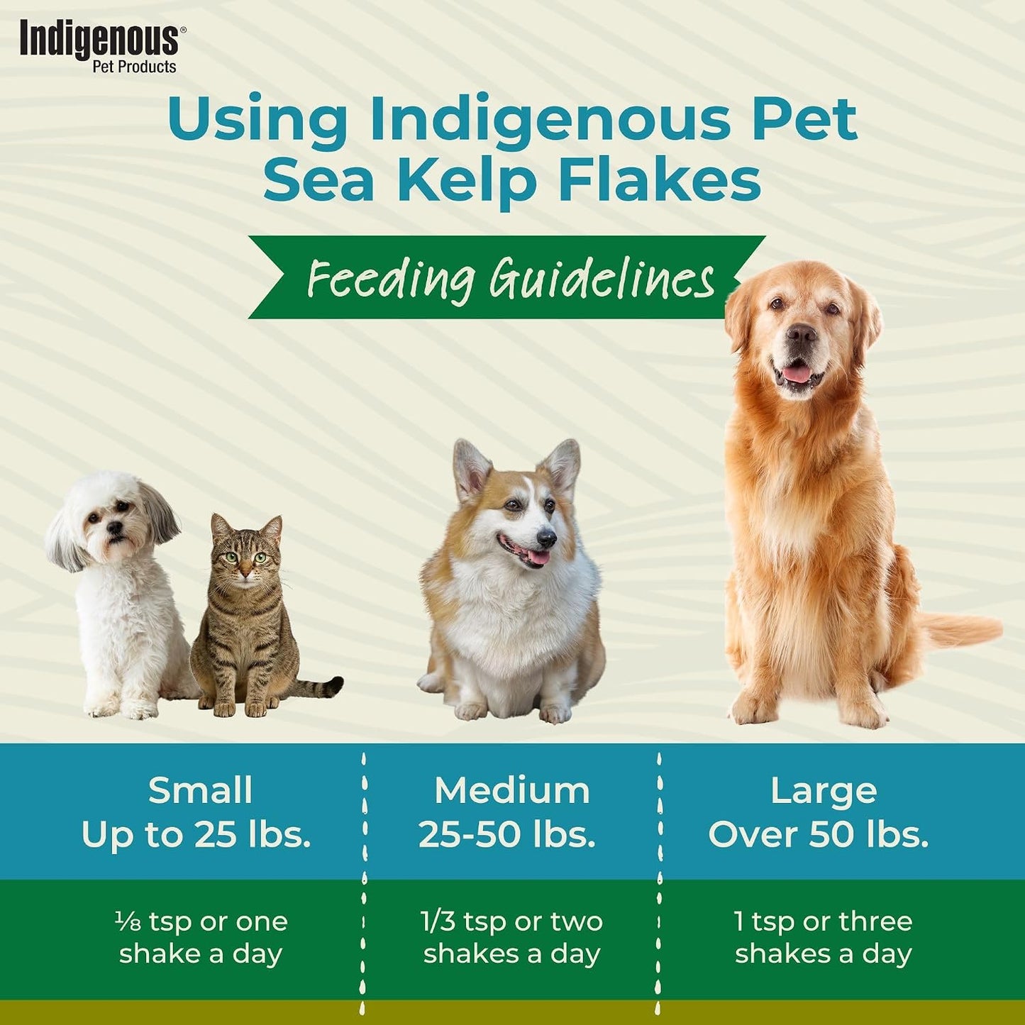 Indigenous Pet Organic Sea Kelp Flakes for Dogs – Natural Dental Care & Fresh Breath Support - görsel 4