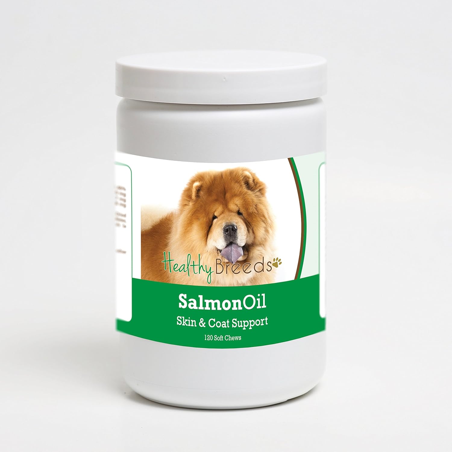 Healthy Breeds Chow Chow Salmon Oil Soft Chews 120 Count - görsel 1