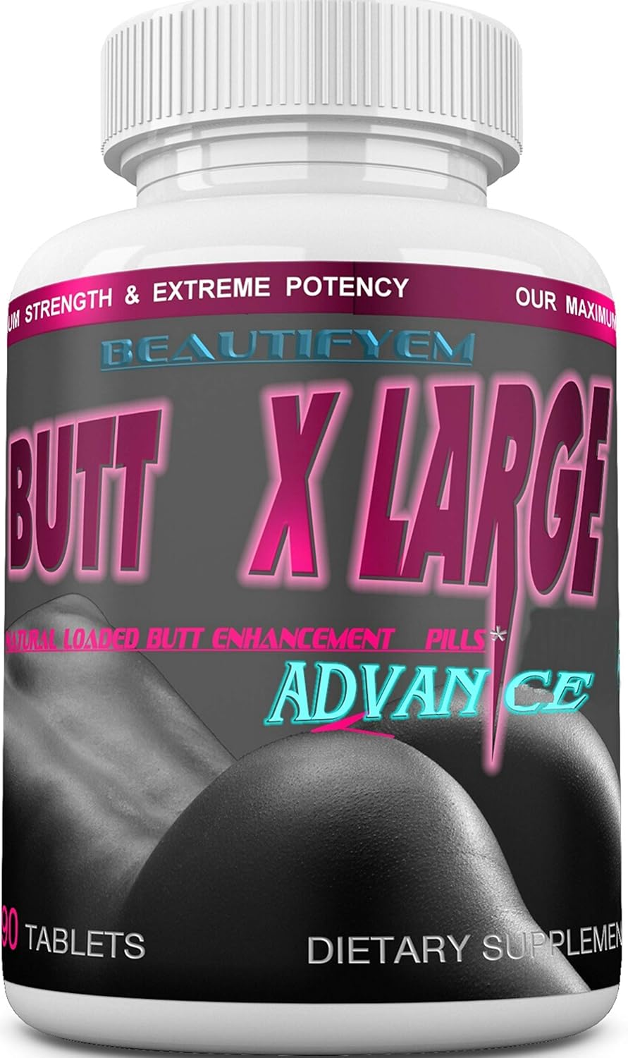 BEAUTIFYEM Butt X-Large Advance Butt Enhancement Tablets - 90 Tablets - görsel 1