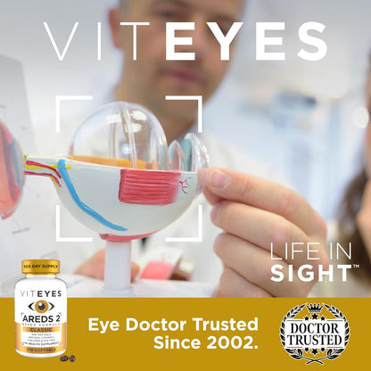 Viteyes AREDS 2 Classic Macular Health Formula Softgels – 210 Softgels