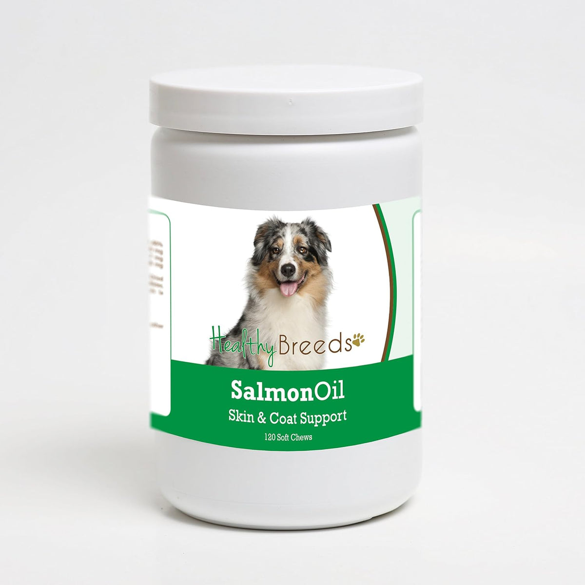 Healthy Breeds Australian Shepherd Salmon Oil Soft Chews 120 Count - görsel 1