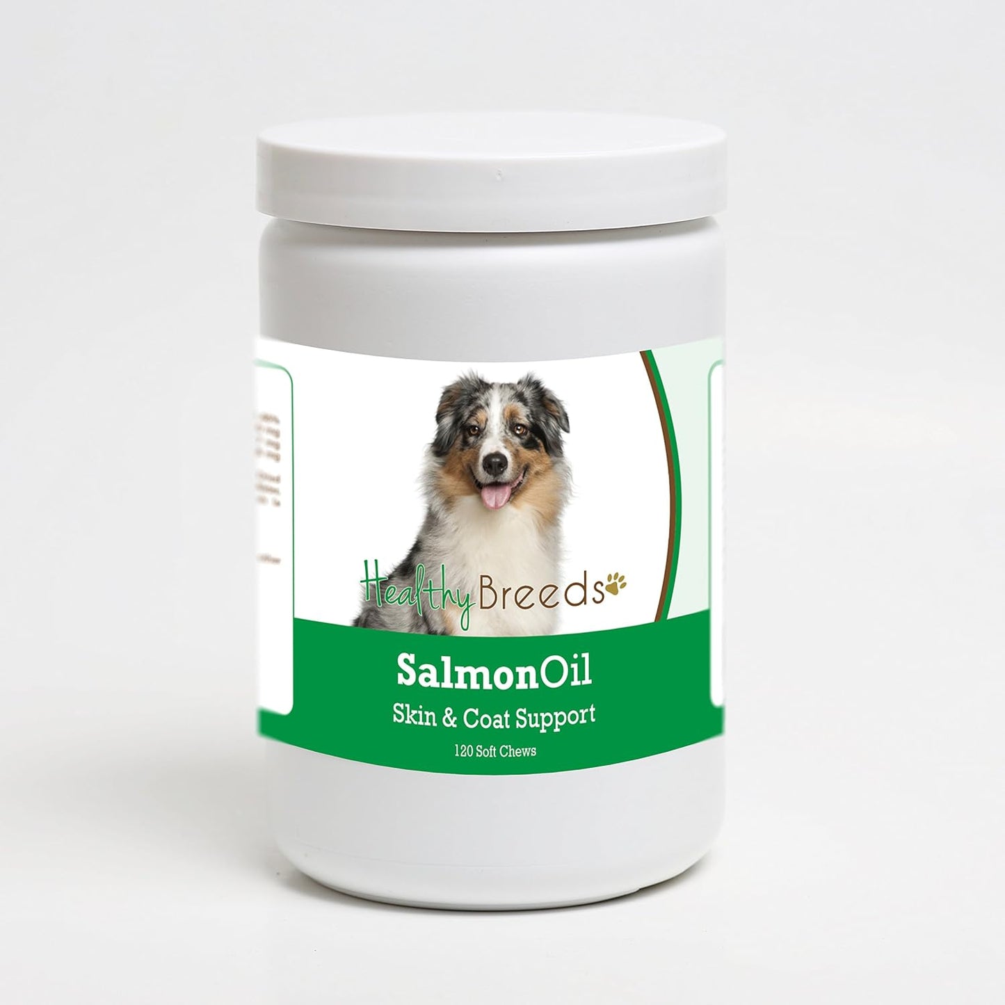 Healthy Breeds Australian Shepherd Salmon Oil Soft Chews 120 Count - görsel 1