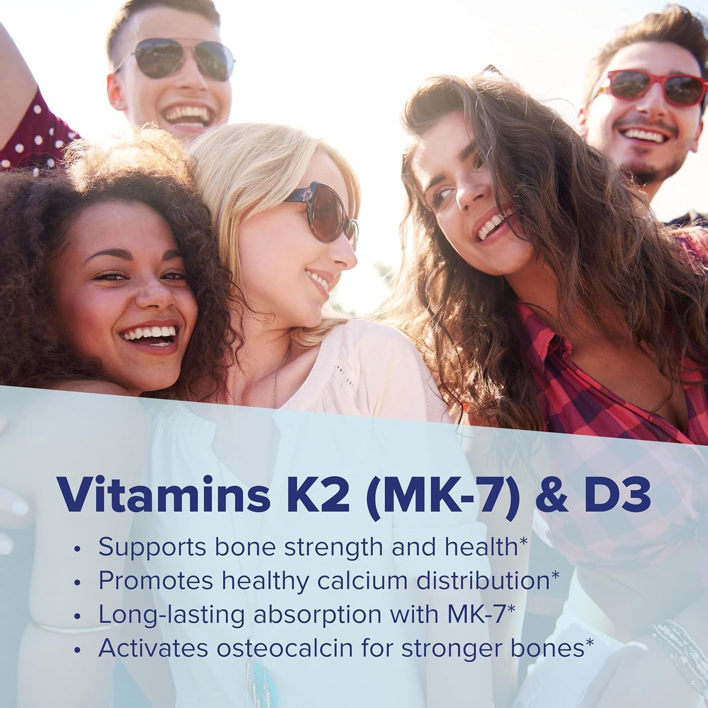 Superior Source Vitamin D3 5,000 IU with K2 (MK-7) 100 mcg - MicroLingual Quick Dissolve Tablets, 60 Count - görsel 6
