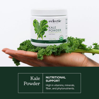 Eclectic Herb Organic Kale Powder - Superfood Supplement (91g)