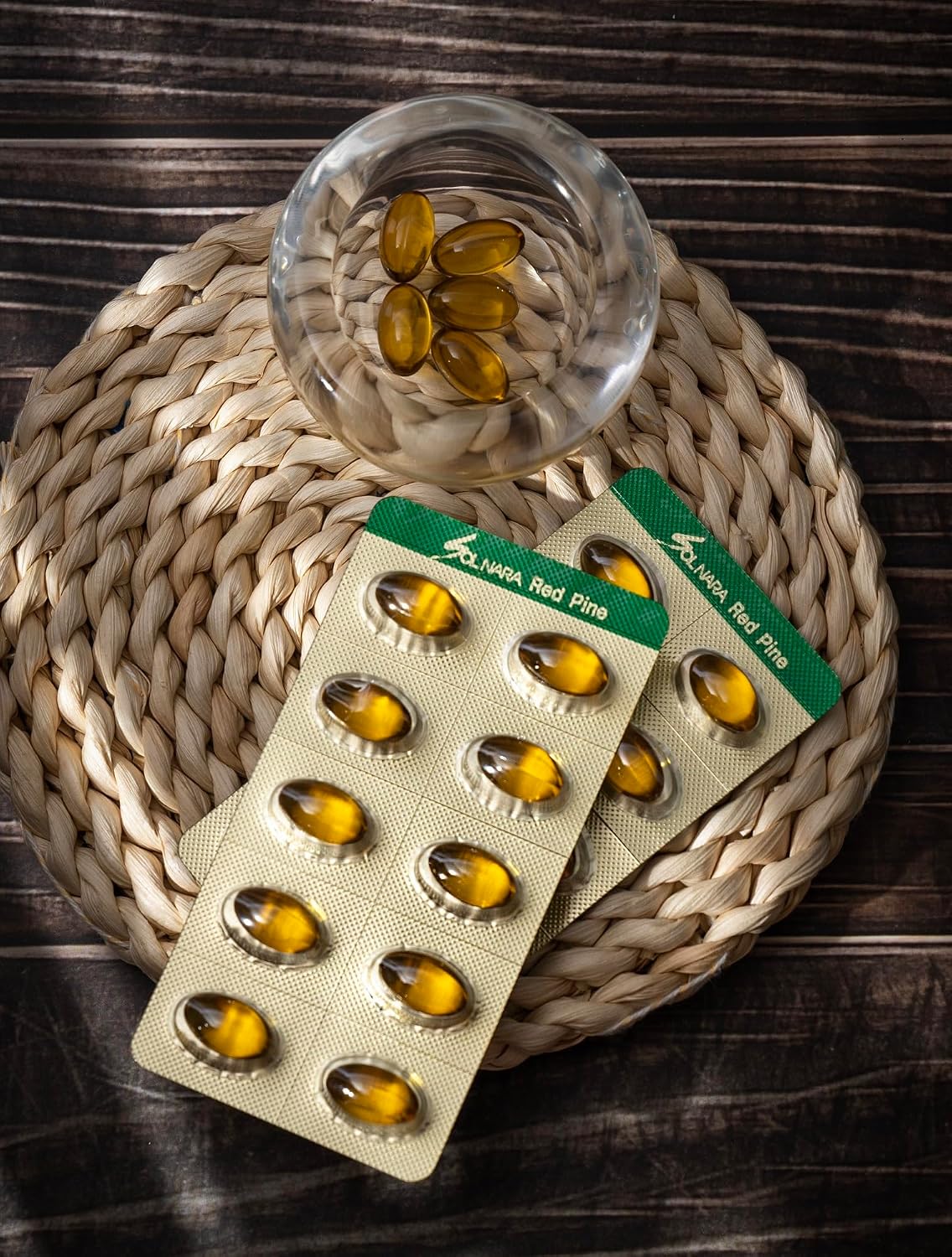 SOLNARA Pine Needle Oil (60 Capsules / 1 Box) - Wild Crafted Red Korean Pine Needle, Certified - görsel 4