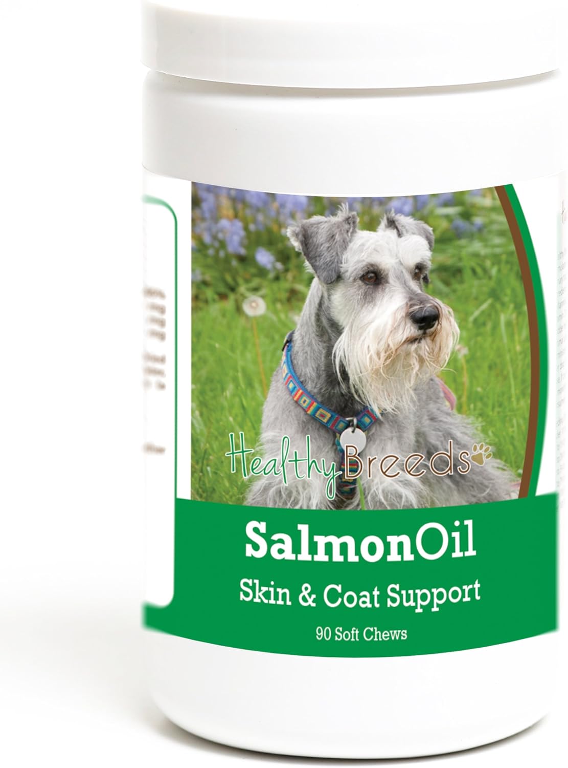 Healthy Breeds Miniature Schnauzer Salmon Oil Soft Chews, 90 Count - görsel 1
