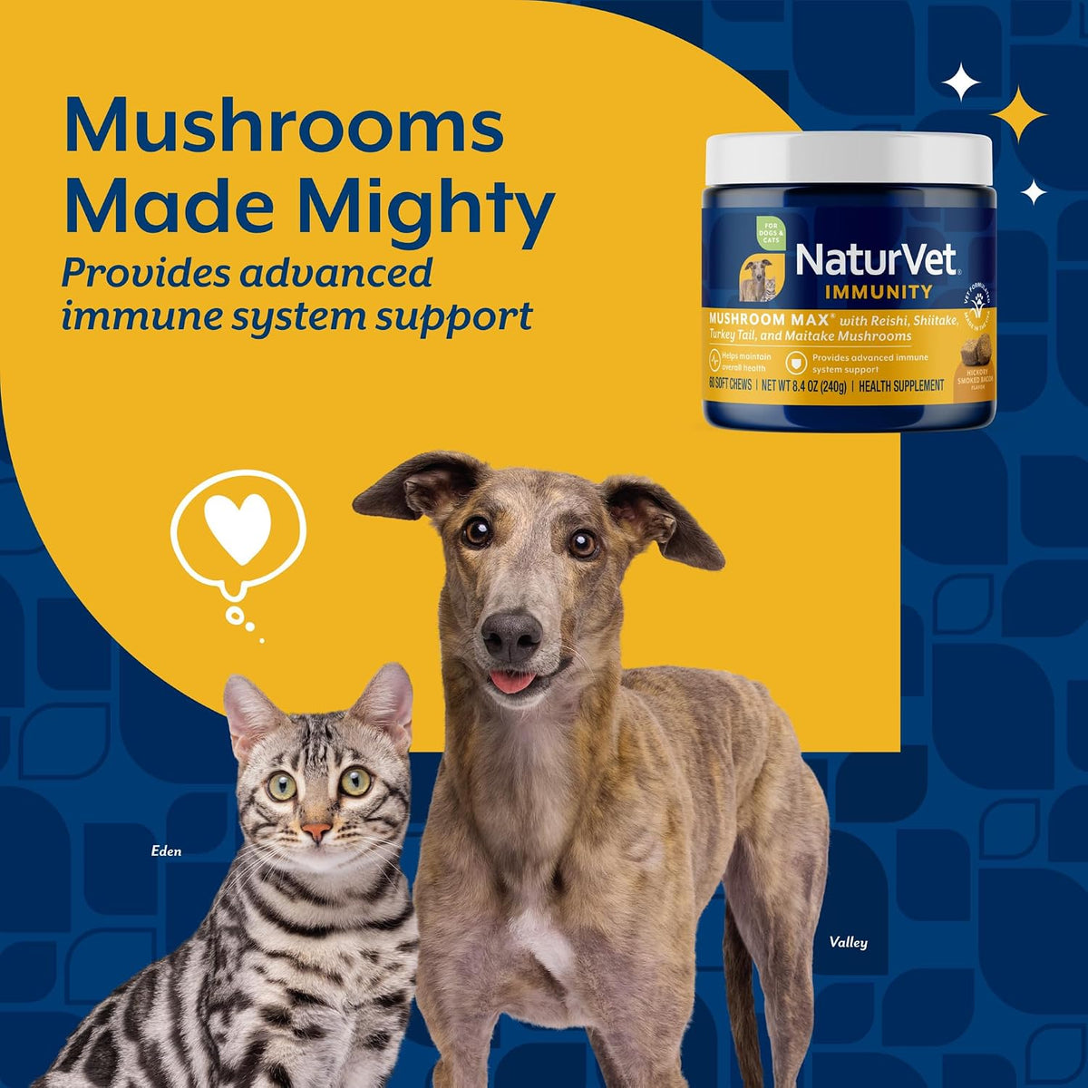 NaturVet Mushroom Max Advanced Immune Support for Dogs - görsel 3