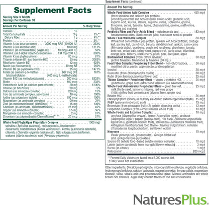 NaturesPlus Ultra Source of Life Multivitamin - 90 Tablets